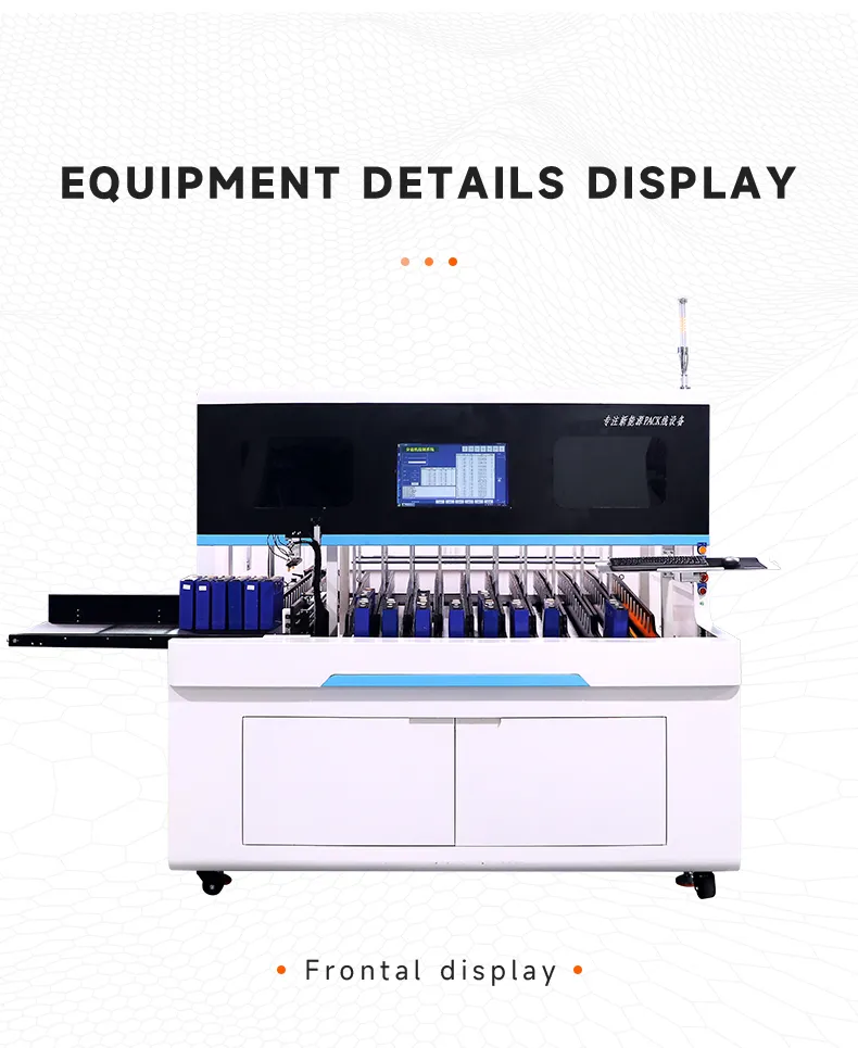 10-Channel Automatic Prismatic Battery Sorter OCV and IR testing machine The 7th one