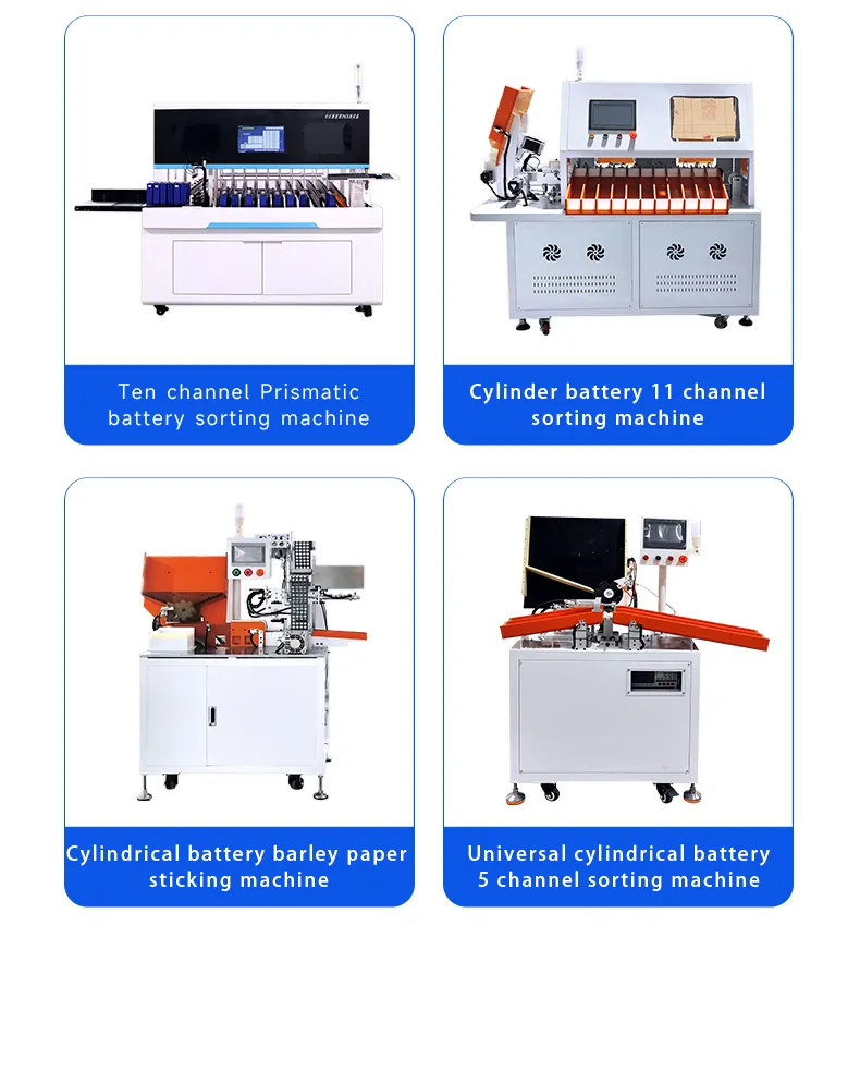 10-Channel Automatic Prismatic Battery Sorter OCV and IR testing machine The 11th one