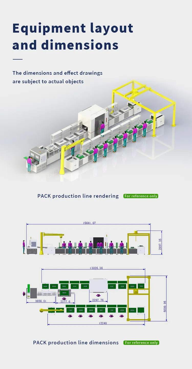 Non-standard customized prismatic battery cell module PACK production line The 5th one