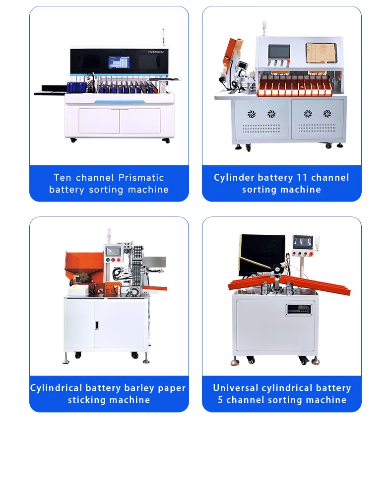 Battery Cell PVC Sleeving Machine for Cells with Protection Boards The 12th one