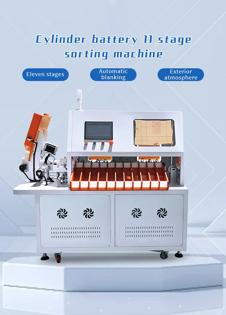 11-Channel 18650/21700 Cells Cylindrical Battery OCV &amp; IR Testing and Sorting Machine The 1th one